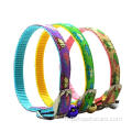 Impression florale Luxury Small Nylon Pet Cat Collar